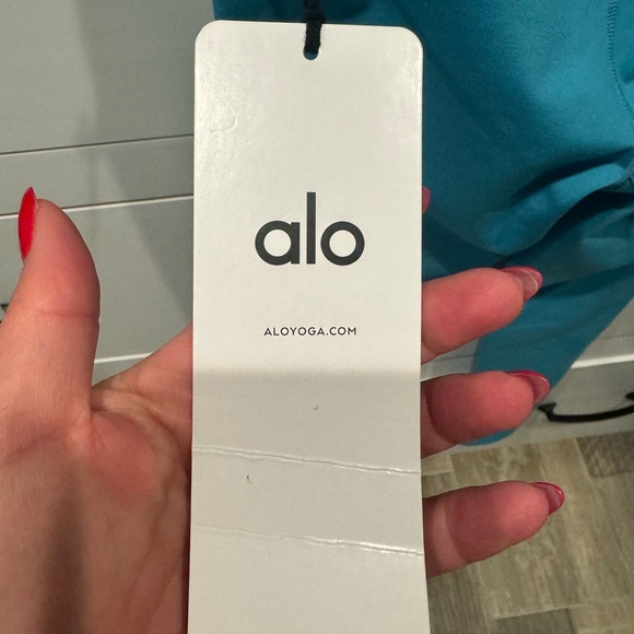 Alo 7/8 High-Waist Airbrush Leggings Size M - Picture 5 of 6